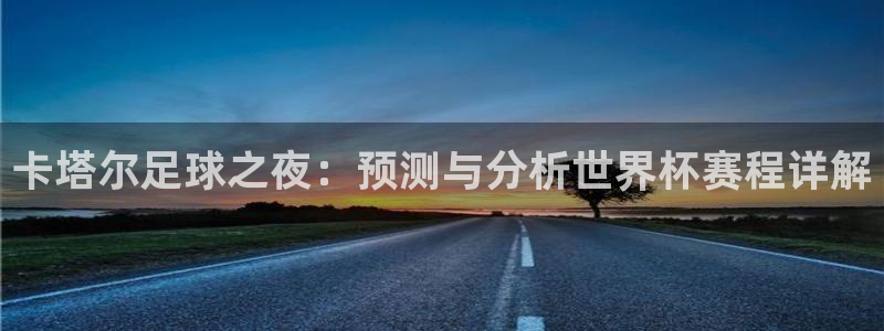 世界杯时间：卡塔尔足球之夜：预测与分析世界杯赛程详解